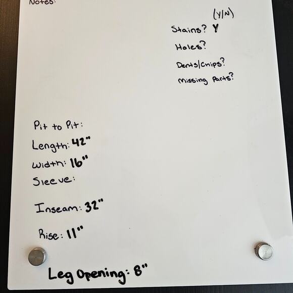 Levis 501 Jeans Mens Tag 33x33 Act 32x32 2000 Y2K Button Fly Straight Distressed - Picture 14 of 15